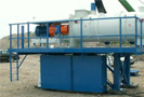 Land reclamation mixer unit